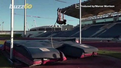 Tunisian Pole Vaulter Switches From Athletics to Helping Against COVID-19