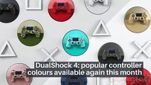 DualShock 4: popular controller colours available again this month