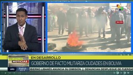 Avanza en Bolivia huelga nacional en exigencia de comicios generales