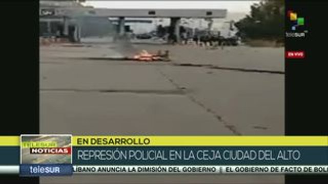 teleSUR Noticias: Se intensifican las protestas y bloqueos en Bolivia