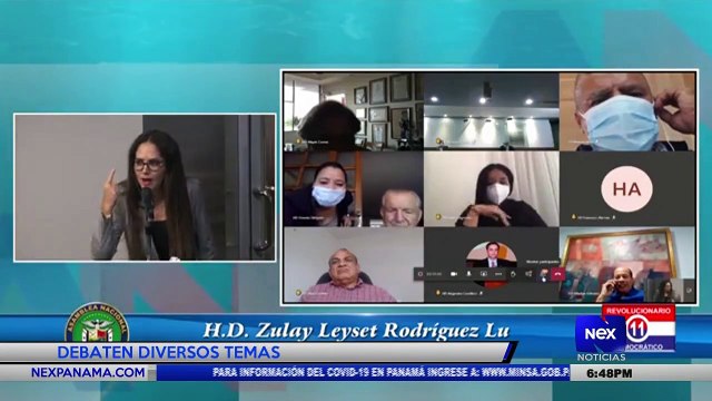 Comisiones debaten diversos temas en modalidad virtual - Nex Noticias