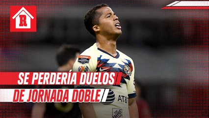 Giovani Dos Santos se perdería duelos de las Águilas en jornada doble