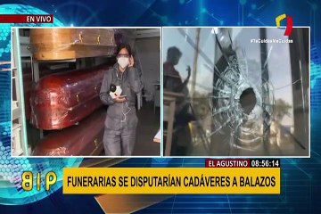 El Agustino: dueño de funeraria atacada a balazos sospecha de otros comerciantes de la zona