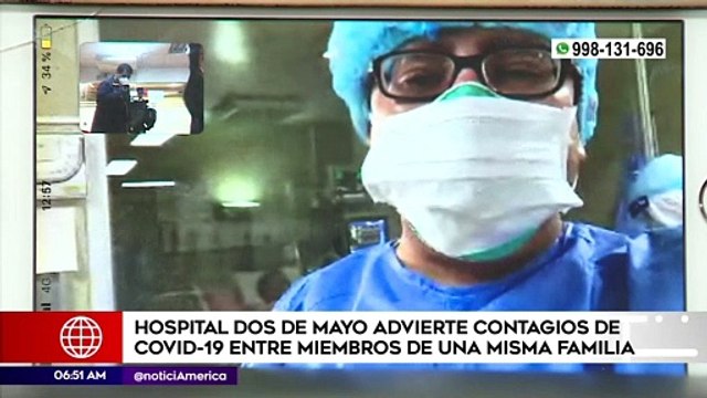 Se incrementó el número de familias que llegan con cuadros graves al hospital Dos de Mayo | Primera Edición (HOY)
