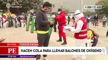Largas colas para llenar balone de oxígeno en Puente Piedra | Primera Edición (HOY)