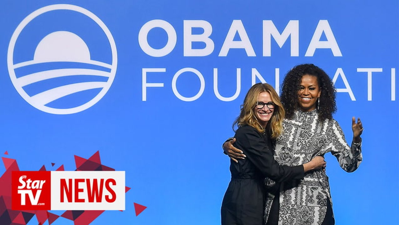 Michelle Obama and Julia Roberts on marriage