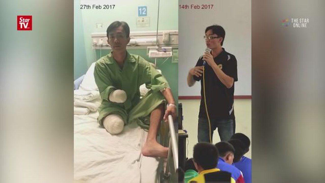Man relives crocodile attack