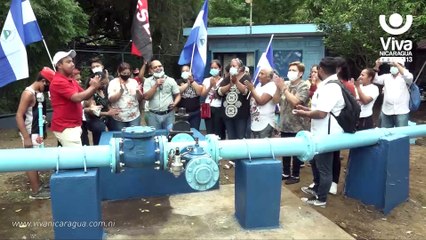 Invierten más de 5 millones de córdobas en nuevo pozo de agua en Managua