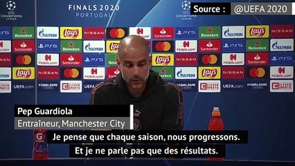 Quarts - Guardiola : "Lyon a une très grande expérience de la Ligue des champions"