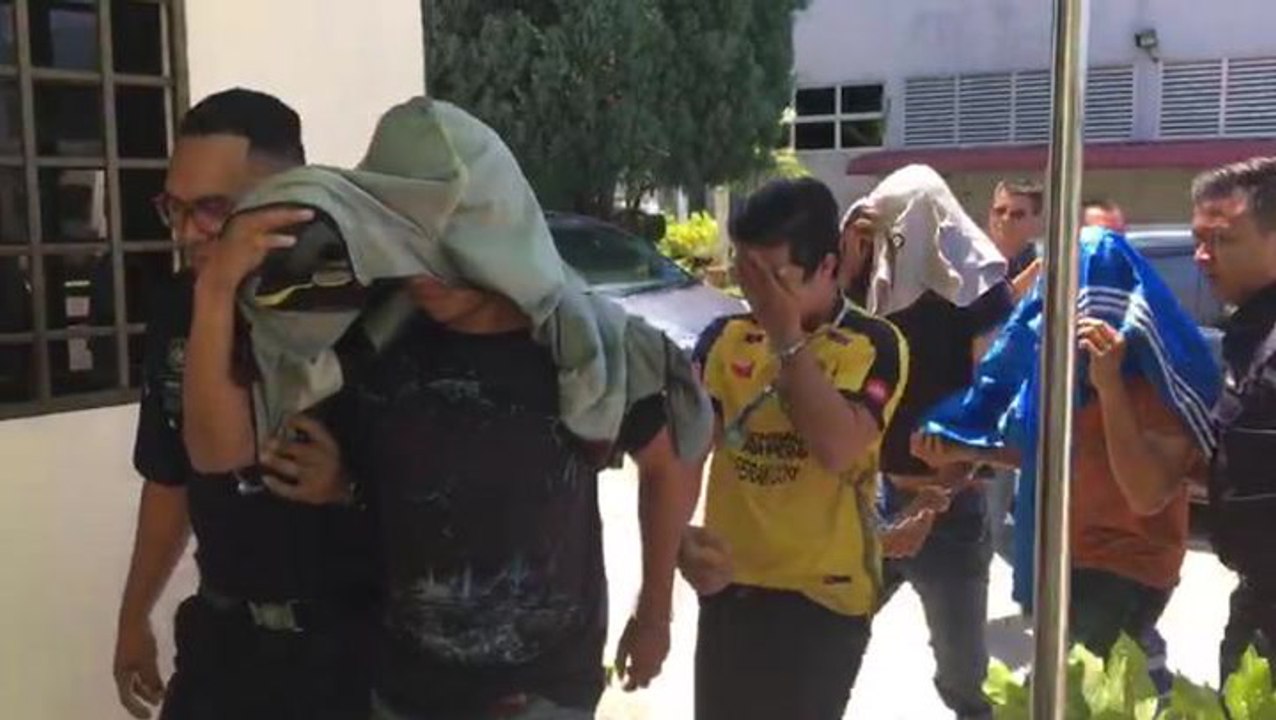 Football hooligans charged