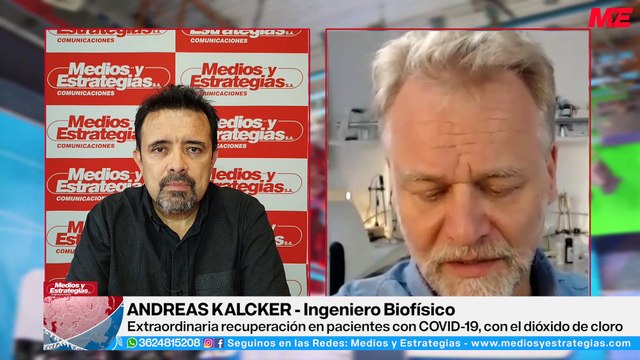 ANDREAS KALCKER - Extraordinaria recuperacion en pacientes con COVID-19, con Dioxido de Cloro