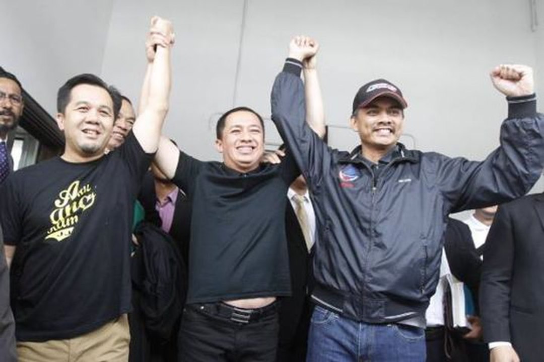 Trio implicated in Sabah graft case out on bail