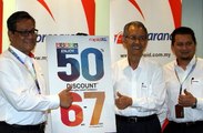 Early bird users to get 50% discount from Prasarana