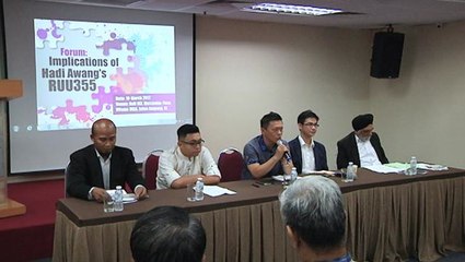 “Implications of Hadi Awang’s RUU355” (Q&A Session)