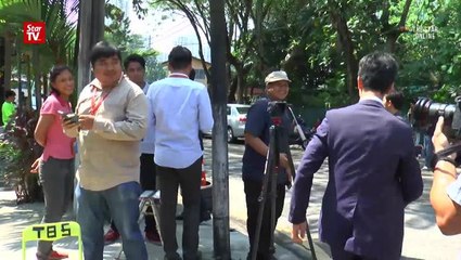 Abuzz with activities at the N.Korean embassy