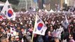South Koreans rally over President Park Geun-hye's impeachment