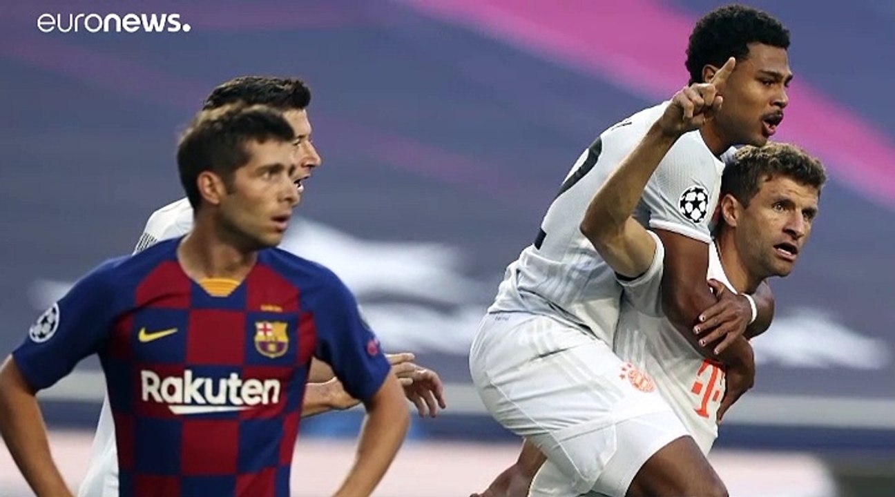 Ligue des champions : le Bayern Munich écrase le FC Barcelone