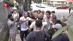 Tempers flare at the N. Korea embassy