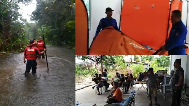 Number of flood evacuees reduced in south Sarawak