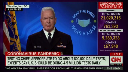 Trump’s Testing Czar Defends WH Response When Challenged by CNN’s Pamela Brown: ‘Everything That Can Possibly Be Done Has Been Done’
