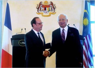 Najib to Hollande: We're not ready to buy Rafale jet
