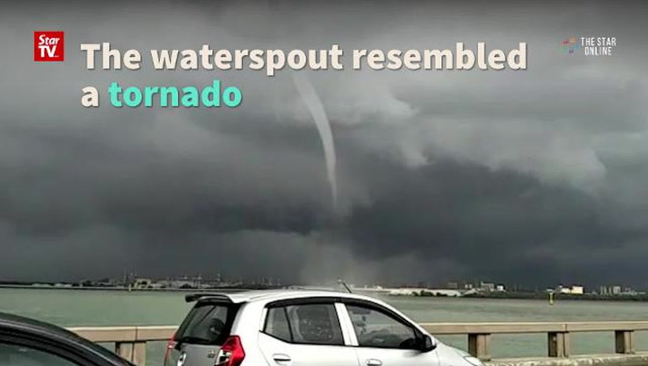 Waterspout creates a spectacle for Penangites