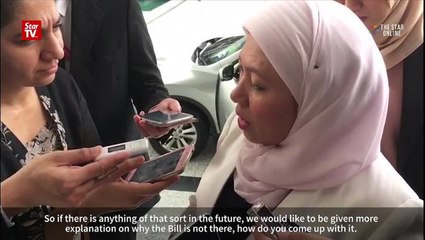 Nancy: Hadi's Bill not explained in detail