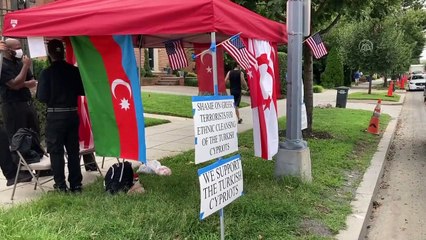 Washington'da yaşayan Türklerden Türkiye'nin Doğu Akdeniz politikasına destek