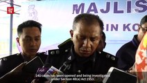 Police destroy 1,700 gambling machines
