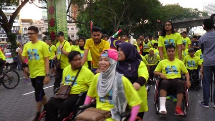 OKU Sahabatku Fun Run 2.0 held at Dataran DBKL