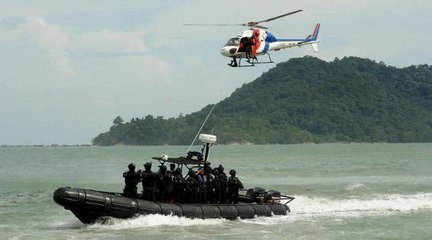 Marine police ready to combat human trafficking in Straits of Malacca