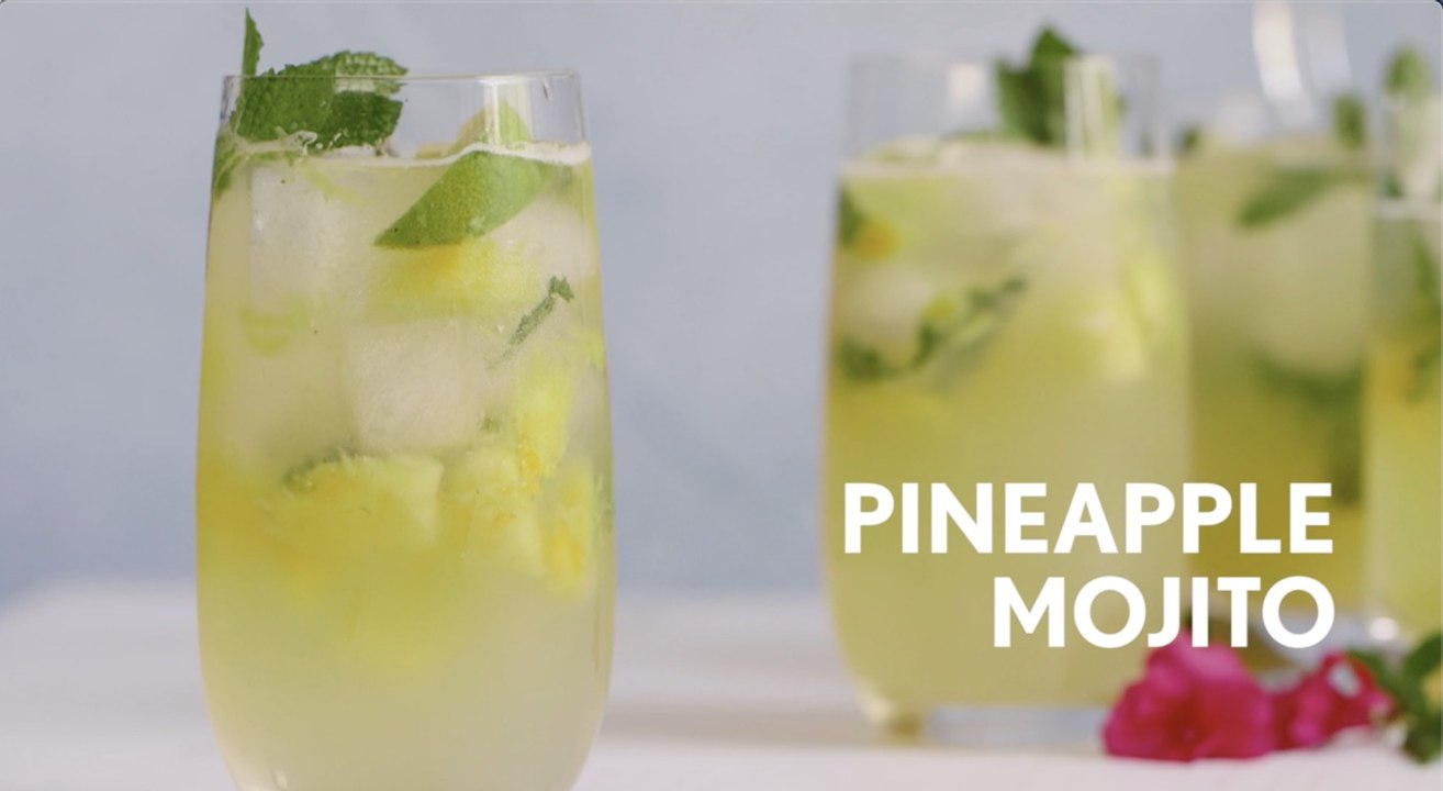 How to Make Pineapple Mojito