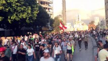 Hükümetin istifası sonrası gösteriler devam ediyor - BEYRUT
