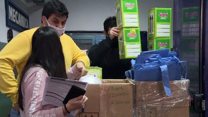 Voluntários argentinos "caçam" o novo coronavírus