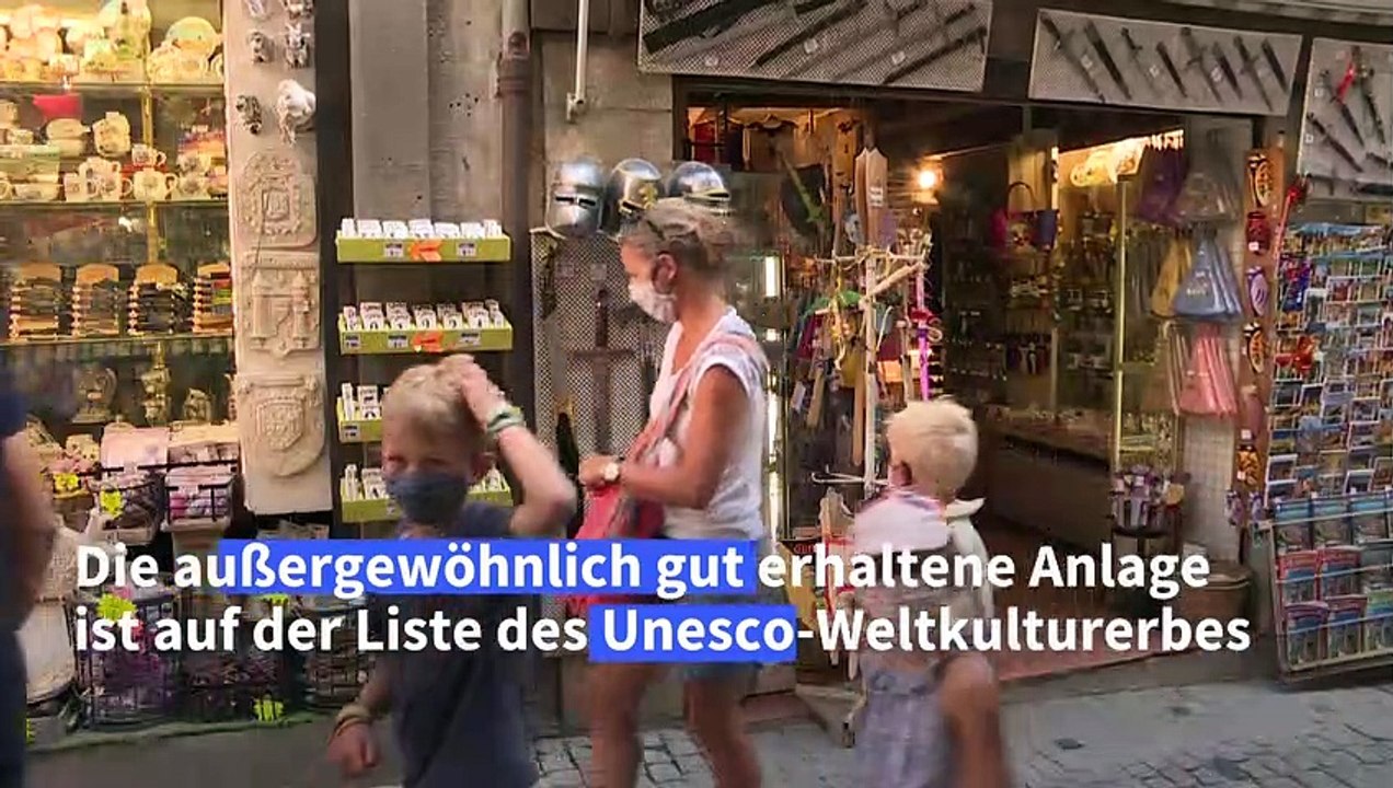 Gästeschwund im mittelalterlichen carcassonne