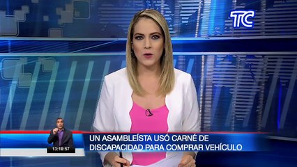 Se revela que un asambleísta usó carné de discapacidad para comprar vehículo