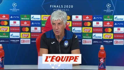 Gasperini : «J'aurais préféré jouer sur deux matches» - Foot - C1 - Atalanta