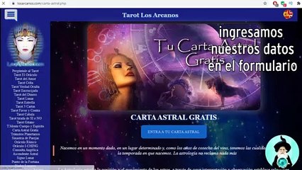 TUTORIAL COMO AVERIGUAR TU CARTA ASTRAL