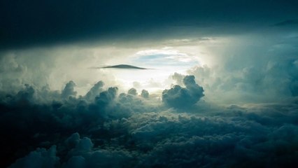 Storm thunder clouds sky dark