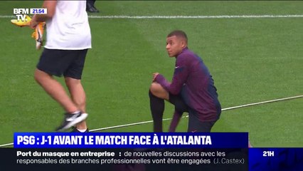 PSG: J-1 avant la rencontre face à l'Atalanta Bergame en Ligue des Champions