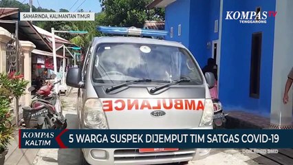 5 Warga Suspek Dijemput Tim Satgas Covid-19