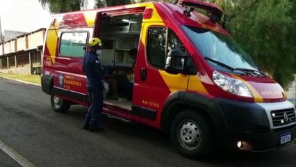 Siate atende ciclista ferido na Região do Lago