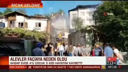 Son dakika haberi... Ahşap evde yangın faciası: 5 ölü | Video
