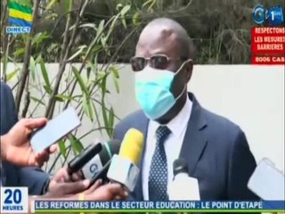 RTG / Déjeuné de presse du Ministre de l’éducation, Pr Patric MOUGUIAMA DAOUDA