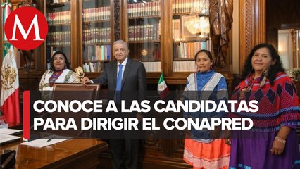 AMLO presenta terna de mujeres para Conapred