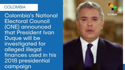 Colombia Opens Case Against Ivan Duque Over Financial Scandal