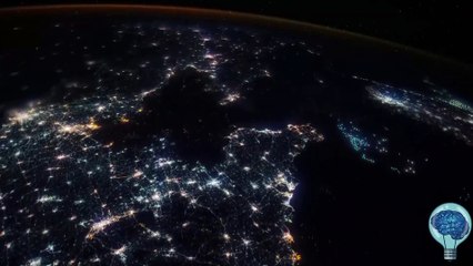 Um passeio noturno pela Terra