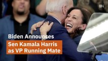 Biden Picks Sen Kamala Harris