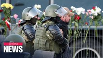 At least one dead as protesters clash with police over presidential election in Belarus