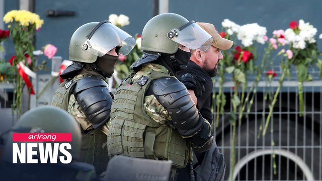 At least one dead as protesters clash with police over presidential election in Belarus